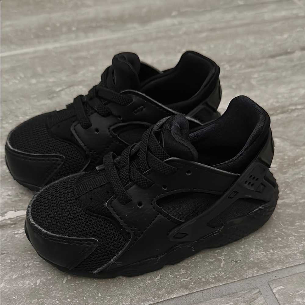 Toddle Nike Huarache Run Black Sneakers